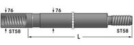 রক ড্রিলিং সরঞ্জাম খনন জন্য থ্রেড ড্রিল রড 26mm পুরুষ মহিলা থ্রেড