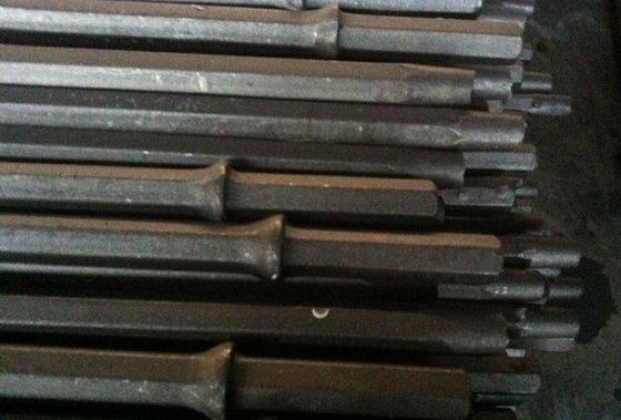 11 Degrees Taper Hex 22 Integral Drill Rod , Shank 22 mm x 108 mm for Mining Drilling