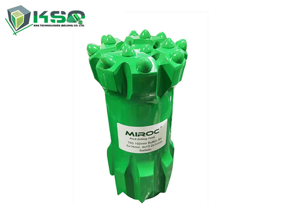 T60 102mm ব্যাস কার্বাইড ইস্পাত উপাদান Retrac বডি রক বোতাম ড্রিল বিট