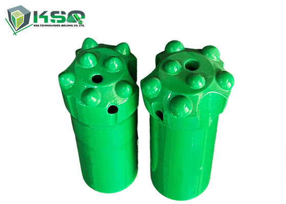 R32 45mm হার্ড বোতাম বিট রক ড্রিলিং মাইনিং শীর্ষ হাতুড়ি সরঞ্জাম