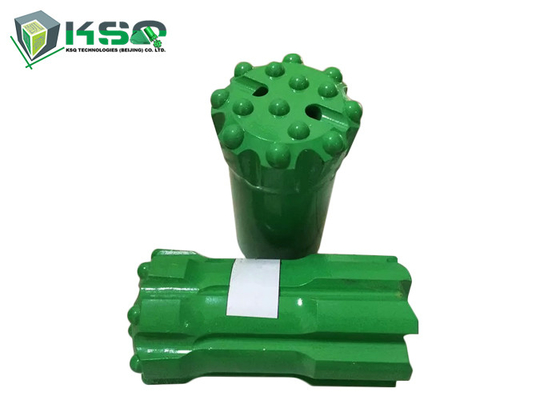 T51 89mm উচ্চ পরিধান প্রতিরোধের টংস্টেন কার্বাইড রক ব্যালিস্টিক বোতাম বিট