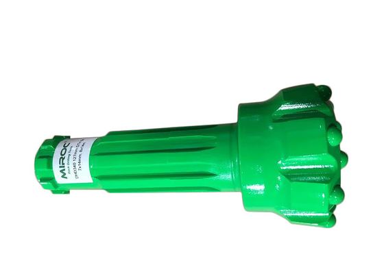 DHD340 শ্যাঙ্ক 127mm এর জন্য 4''ডিথ বোতাম বিট উচ্চ বায়ু চাপ
