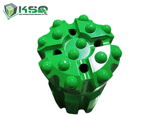 T51 89mm স্পাইরাল রিট্র্যাক বডি রক ড্রিল বোতাম বিট
