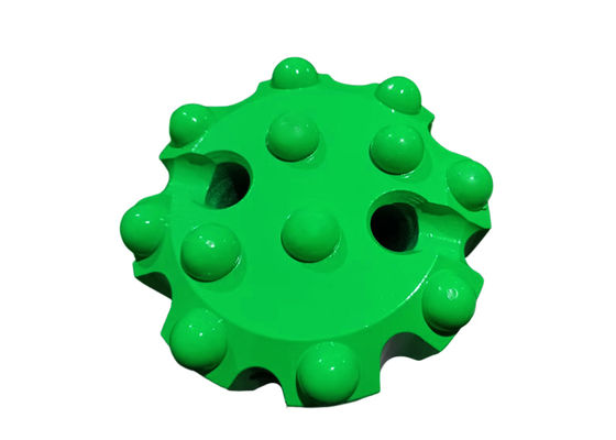 বেঞ্চ ড্রিলিংয়ের জন্য সেমি-বালস্টিক কার্বাইড ডিজাইনের সাথে T51-89mm থ্রেড বোতাম বিট