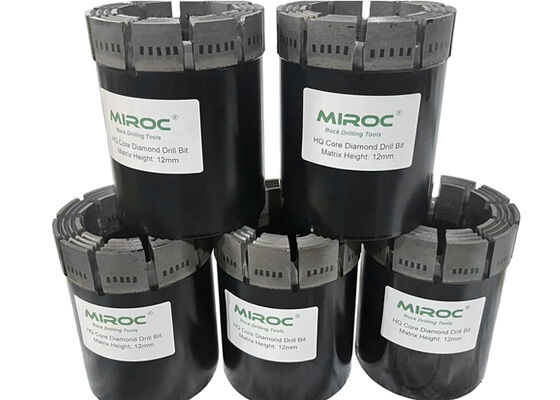 Nq Hq Pq কোর ড্রিল বিট/মাইনিং ডায়মন্ড রক ড্রিল বিট কোর ড্রিলিং জন্য