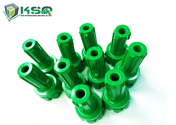 110-120 মিমি নিম্ন বায়ু চাপ ডিটিএইচ হ্যামার ড্রিল বিট অ্যালোয় স্টিল নির্মাণের সাথে জল এবং খনির জন্য