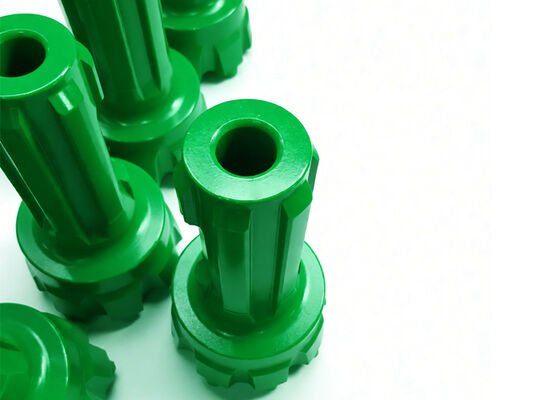 110-120 মিমি নিম্ন বায়ু চাপ ডিটিএইচ হ্যামার ড্রিল বিট অ্যালোয় স্টিল নির্মাণের সাথে জল এবং খনির জন্য