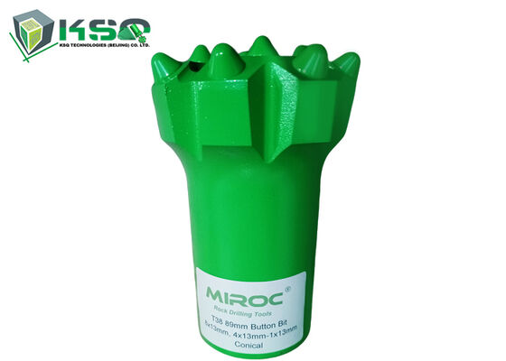 T38 গ্রিডযুক্ত হার্ড রক বেঞ্চ ড্রিলিং বোতাম বিট