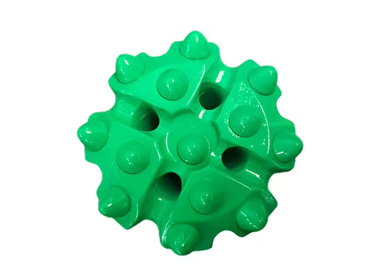 High Performance T38 76mm Tungsten Carbide Thread Button Bit For Hard Rock Underground Mining Tunneling Quarrying Drifting