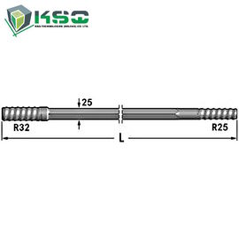 R25 ড্রিফ্টার ছিদ্র R32- হেক্স 25-R25 ফ্লাশিং 8mm মিলে