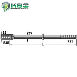 R25 স্পিড রড R25- হেক্স 25-R25 ফ্লাশিং 8mm মিলে