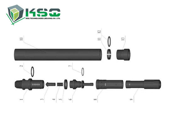 DTH345 হর্মার জন্য DTH ড্রিলিং সরঞ্জাম, DTH345-12 বিট retainer রিং