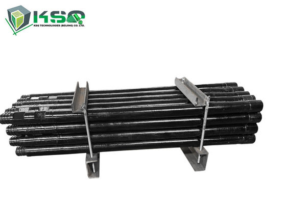 পোর্টেবল DTH ড্রিল রিগের জন্য ছোট ব্যাসার্ধ 42mm 50mm DTH ড্রিল রড ড্রিল পাইপ