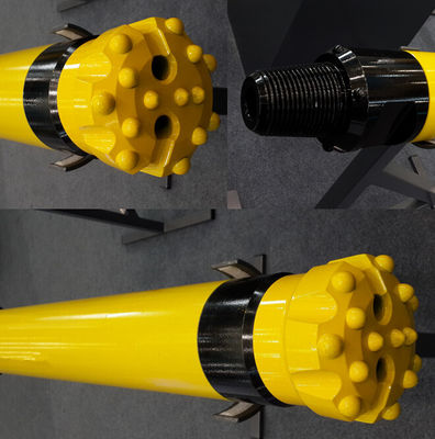 DHD380 জল ওয়েল তুরপুন সরঞ্জাম হোল হ্যামার এবং বোতাম বিট নিচে