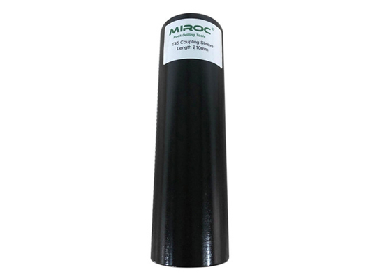 T45 ড্রিল Coupling আচ্ছাদন দৈর্ঘ্য 210mm ব্যাসার্ধ 63 মিমি ভূগর্ভস্থ খনির জন্য