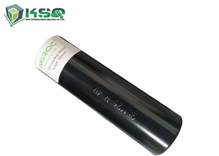 T38-190 মিমি কার্বন ইস্পাত রক ড্রিলিং এবং খনির জন্য সেমি-ব্রিজ কাপলিং স্লিভ