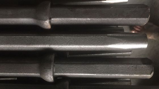 7° Hex Tapered Rod Wear Resistance For Mining Industry , Shank 22x108mm / 25x159mm