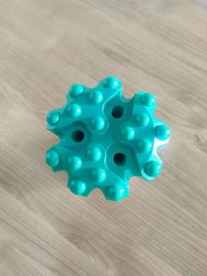 Tungsten Carbide Button Drill Bit T51 102mm 4 Inch Thread Screw 3 Holes Drill Bit For Mining