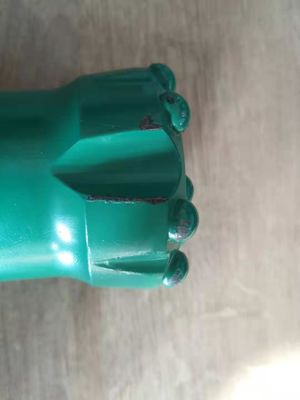Green Precision Thread High Speed Drill Bits T38 64mm Spherical Button Bit