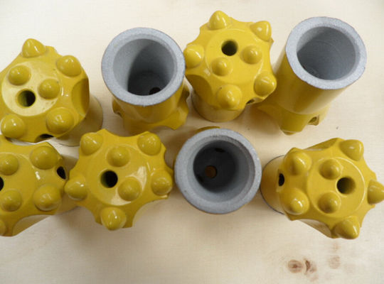 1 1/4" Rock Drilling Tools , Tapered Tungsten Carbide Button Bits