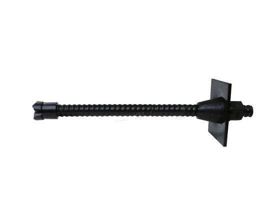 R25N Hollow Self Drilling Anchor Bolt For Slope / Foundation Pit ,  Zinc Galvanized Color