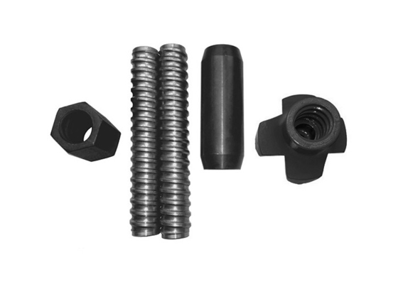 R25N Hollow Self Drilling Anchor Bolt For Slope / Foundation Pit ,  Zinc Galvanized Color
