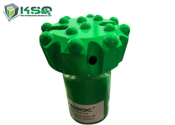 T38 102mm CNC মিলিং এবং তাপ চিকিত্সা প্রক্রিয়া বোতাম ড্রিল বিট