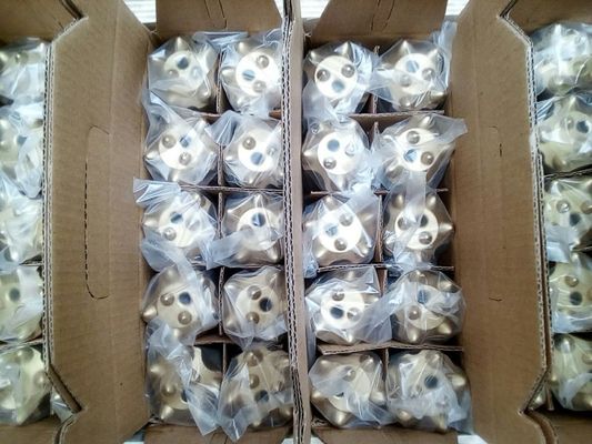 7/11/12 ডিগ্রি টংস্টেন কারবাইড চটজলদি বোতাম ড্রিল বিট রক / খনি জন্য, ISO অনুমোদন