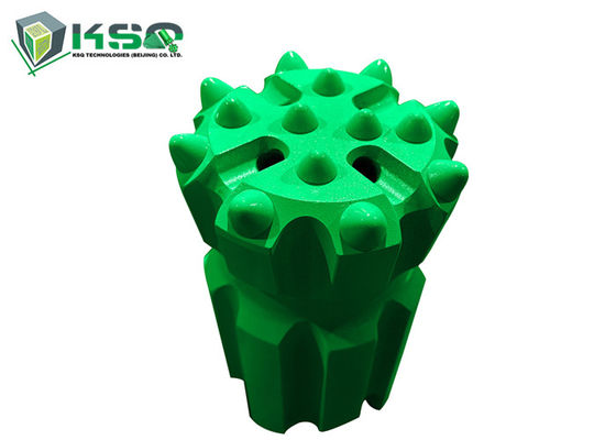 T51 115mm ব্যালিস্টিক গোলাকার থ্রেড বোতাম বিট রক ড্রিলিং