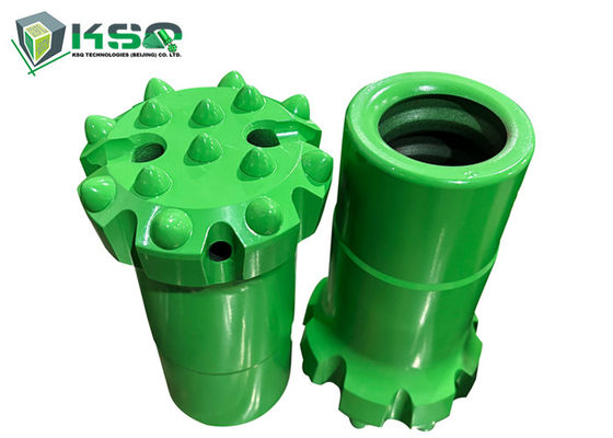 কার্বন ইস্পাত T51 শিল্পকৌশল ড্রিল বিটস 102mm ব্যাসাকার শঙ্কু বোতাম ধাতু ড্রিল বিট