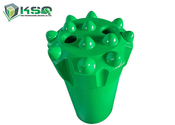 T38 64mm থেকে 89mm শীর্ষ হ্যামার টংস্টেন কার্বাইড থ্রেড বোতাম ড্রিল বিট