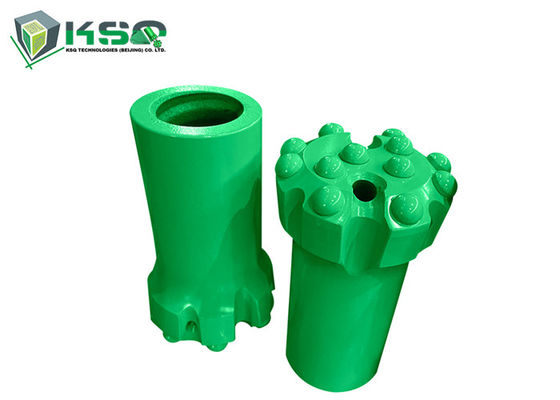 T38 76mm রক মাইনিং ড্রিল থ্রেড বোতাম ড্রিল বিট