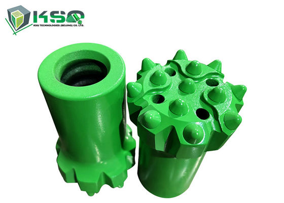 T38 64mm থেকে 89mm শীর্ষ হ্যামার টংস্টেন কার্বাইড থ্রেড বোতাম ড্রিল বিট