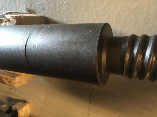 ST58 ST68 রক এবং খনির ড্রিল যন্ত্রপাতি জন্য থ্রেড ড্রিলড ডিল, 76 / 87mm ব্যাসার্ধ