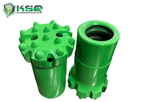 T51-102mm টংস্টেন কার্বাইড এবং উচ্চ শক্তি খাদ ইস্পাত বোতাম ড্রিল বিট মাঝারি-কঠিন পাথর অবস্থার জন্য আদর্শ