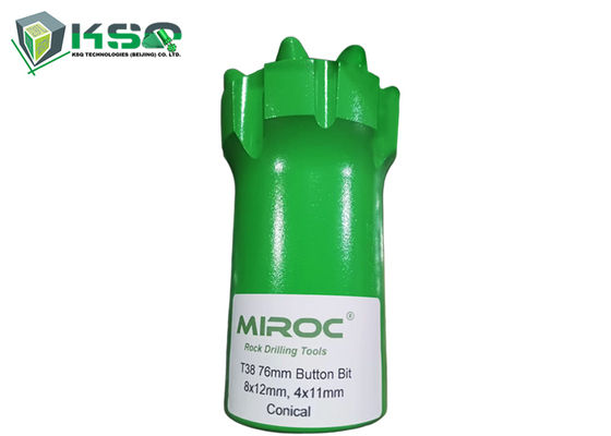 টংস্টেন কার্বাইড ড্রিলিং টুলস T38 76mm,102mm রক ড্রিল বোতাম বিট