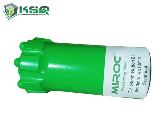 T38 64mm শীর্ষ হ্যামার রক ড্রিল বোতাম বিট