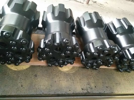 ST68 4 5 6 ইঞ্চি রিট্র্যাক্ট বোতাম বিট হোল স্ট্রেইট উন্নতির জন্য 45CrNiMoVA উপাদান