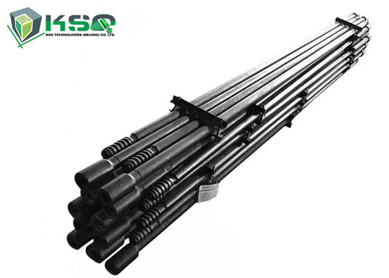 MIROC T38 স্পিড এক্সটেনশন ড্রিল রড ভূগর্ভস্থ খনির জন্য গ্রিডযুক্ত রড