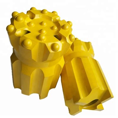 সলিড গ্রে গ্রানাইট প্রত্যাহারযোগ্য ড্রিল বিটের জন্য জিটি 60 115 মিমি ড্রপ সেন্টার retrac বাটন বিট