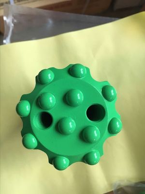 T38 64mm থ্রেড বোতাম ড্রিল বিট শীর্ষ হাতুড়ি রক ড্রিল 76mm 89mm 102mm