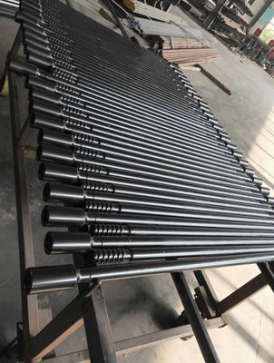 গোলাকার এমএফ T38 1220mm ড্রিল রড থ্রেড প্রকার 23CrNi3Mo উপাদান উচ্চ দক্ষতা