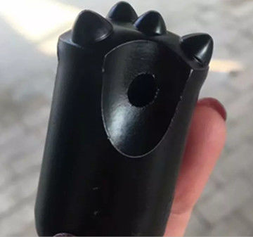 রক ড্রিলিং মোমবাতি বোতাম বিট / 12 ডিগ্রি হাই স্পিড ড্রিল বিট সংক্ষিপ্ত স্কার্ট ব্যাস 30 35 38mm