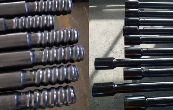 লম্বা গর্ত তুরপুনের জন্য 12 ফুটের গতি থ্রেডেড ড্রিল রড উচ্চ শক্তি