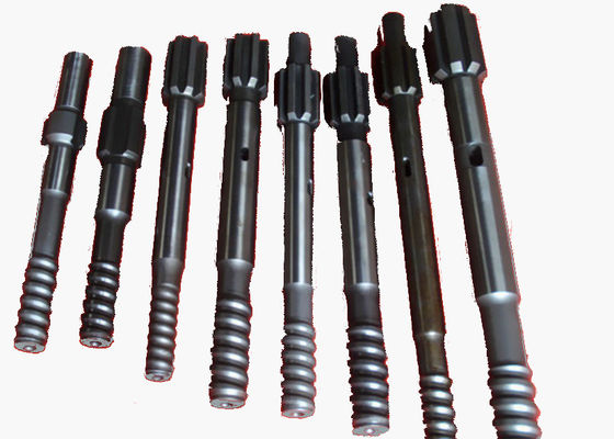 690 মিমি দৈর্ঘ্যের ড্রিল শ্যাঙ্ক অ্যাডাপ্টার টি 38 টি 45 দুর্দান্ত পরিধান প্রতিরোধের থ্রেডস