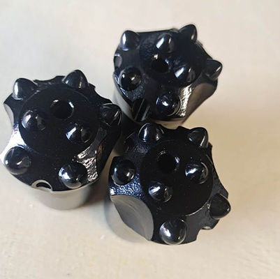 রক ড্রিল অতিরিক্ত যন্ত্রাংশ 12 ডিগ্রি টেপারড ড্রিল বিট 7 কার্বাইড arbোকানো সহ