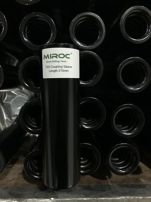 T45 210 মিমি থ্রেডেড রড কাপলিং স্লিভ মাইনিং মেশিন এক্সেসরিজ