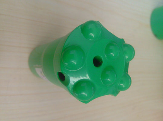 R32 রকেট বোতাম ড্রিল বিট তাপ প্রক্রিয়া কারবাইড আধা-ব্যালাস্টিক