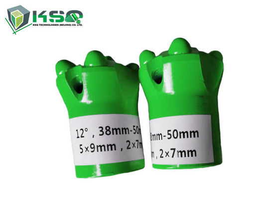 আটলাস কোপকো 11 ডিগ্রি 38 মিমি টেপার বোতাম বিট টংস্টেন কার্বাইড ড্রিল বিটগুলি ভাল অ্যাবারশন প্রতিরোধের