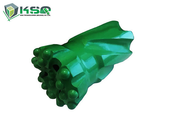 T45 গোলাকার / ব্যালিস্টিক বোতাম দিয়া 70 - 102 মিমি রক ড্রিল থ্রেড রিট্র্যাক বোতাম বিট